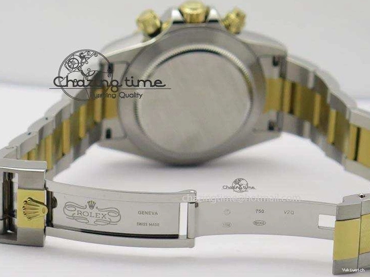 JF SS 116523 Gray On Best Bracelet A7750 YG Edition SS YG Dial Daytona 0312